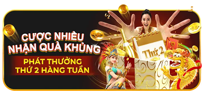 Biểu tượng hoàn trả hàng tuần cho game bắn cá